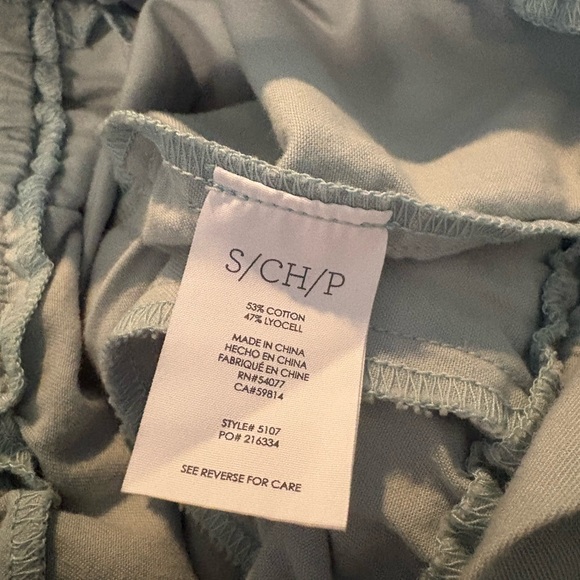 $128 Cabi Light Blue Button-Up Romper - Picture 7 of 7